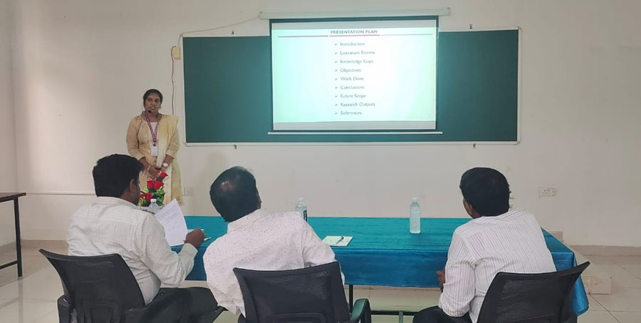 Ph.D. Defense Seminar of Ms. S. Lakshmi Sandhya Rani, 2023